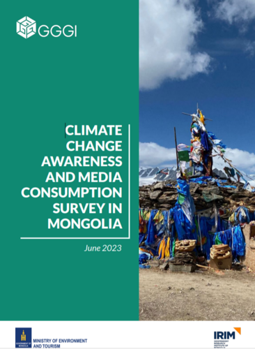 ‘Climate change awareness and media consumption survey in Mongolia’